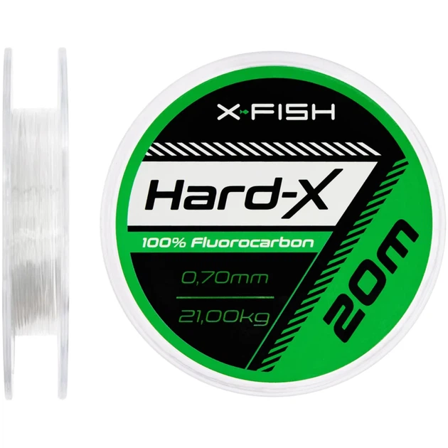 Флюорокарбон X-Fish Hard-X 20m (clear) 0.70mm 21.00kg - Фото 1 Флюорокарбон X-Fish Hard-X 20m (clear) 0.70mm 21.00kg - изображение 1