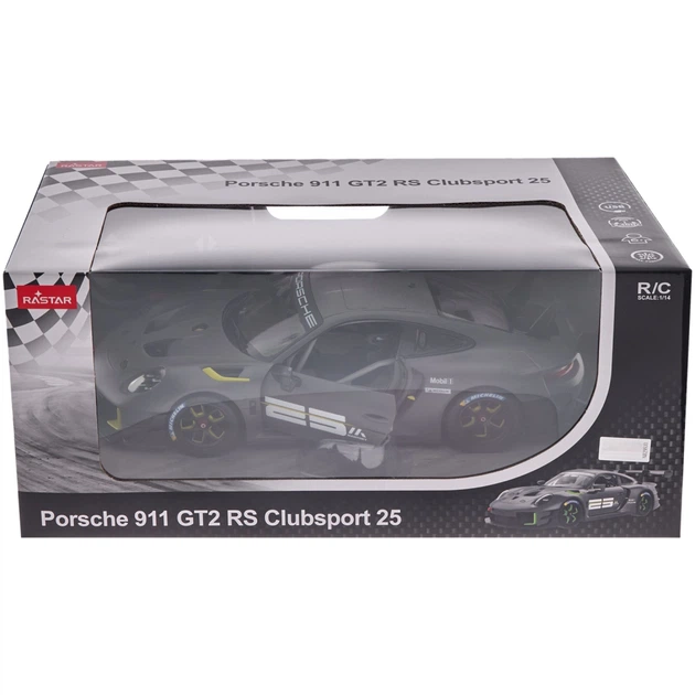 Машинка Rastar Porsche 911 GT2 RS Clubsport 25 1:14 Серый - изображение 9