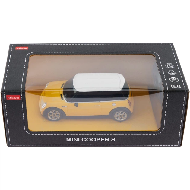 Машинка Rastar Mini Cooper S 1:24 Жовтий - зображення 9