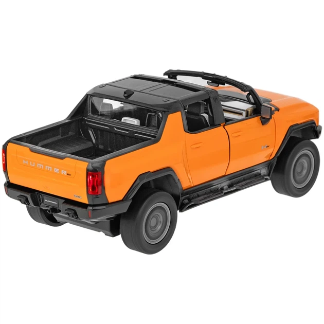 Машинка Rastar Hummer EV 1:16 Помаранчевий - Фото 8 Машинка Rastar Hummer EV 1:16 Помаранчевий - зображення 8