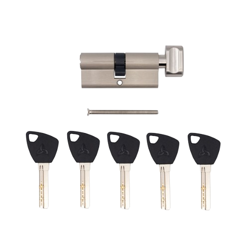 Циліндр (серцевина замка) BRASS М80 ZCN (45*35Т) KEDR - изображение 5