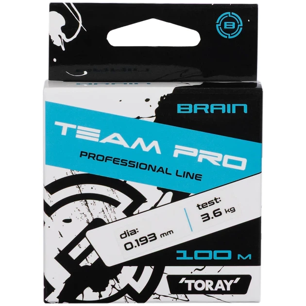 Леска Brain Team Pro 100m 0.193mm 3.6kg - изображение 2