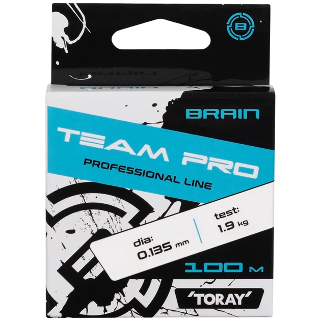 Леска Brain Team Pro 100m 0.135mm 1.9kg - изображение 2