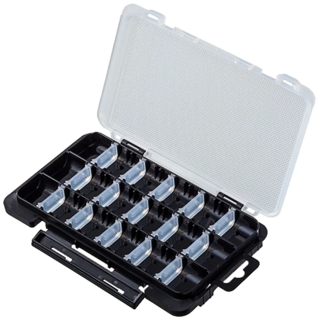Коробка Meiho Light Game Case J 175x105x18mm Black - изображение 5