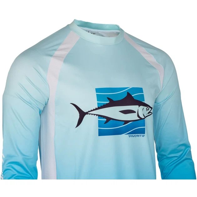 Реглан Favorite Basic Jersey Tuna 2XL Голубой - изображение 3
