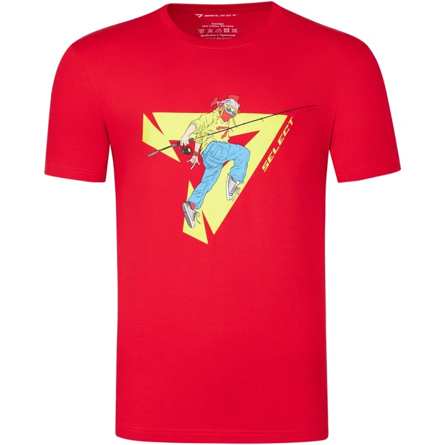 Футболка Select Active XL Red - Фото 1 Футболка Select Active XL Red - изображение 1