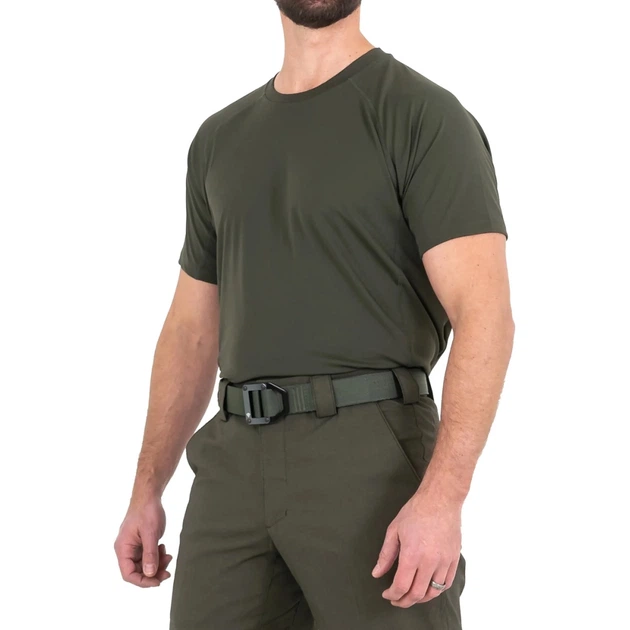 Футболка First Tactical Performance S/S L Зеленый - изображение 2