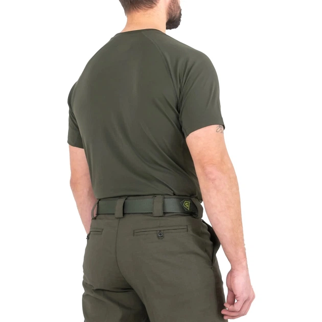 Футболка First Tactical Performance S/S L Зеленый - изображение 4