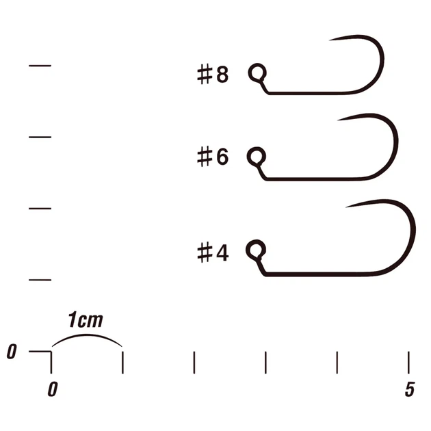 Крючок Decoy AH-12 Area Hook Jiggy #4 (10 шт/уп) - Фото 2 Крючок Decoy AH-12 Area Hook Jiggy #4 (10 шт/уп) - изображение 2