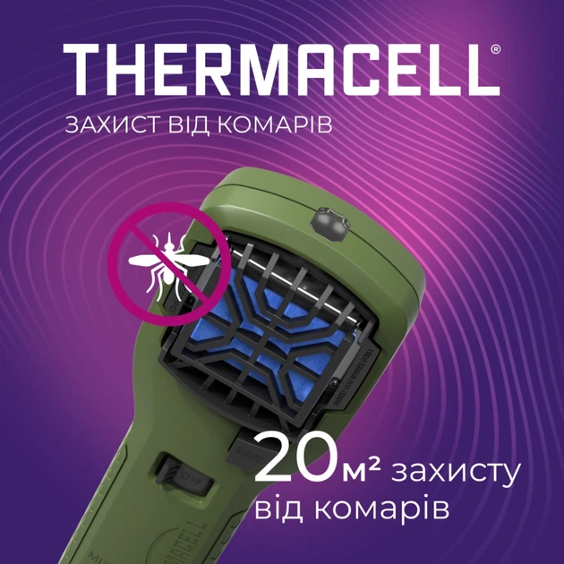 Устройство от комаров Thermacell MR-350 Portable Mosquito Repeller Blue - изображение 7