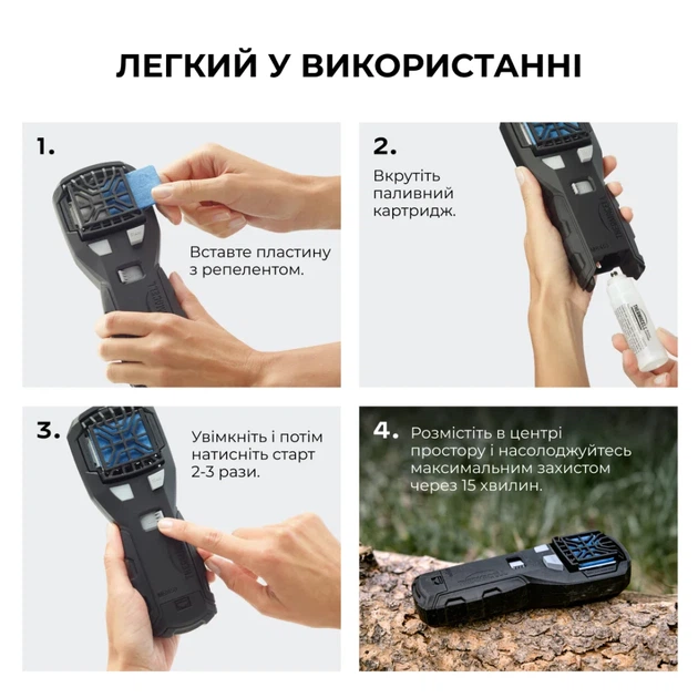 Устройство от комаров Thermacell MR-450X Portable Mosquito Repeller - изображение 5