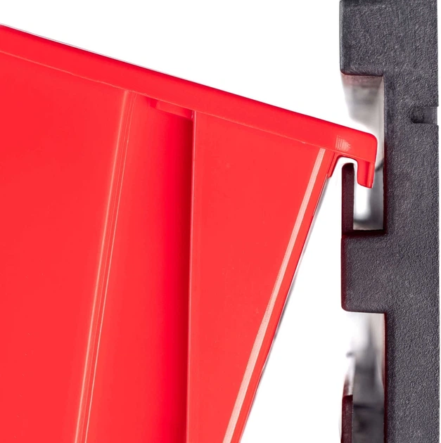 Tablica warsztatowa Kadax Lokke K7726 58 x 78 cm 50 elementów Czarno-czerwona (5903699468784) - obraz 3