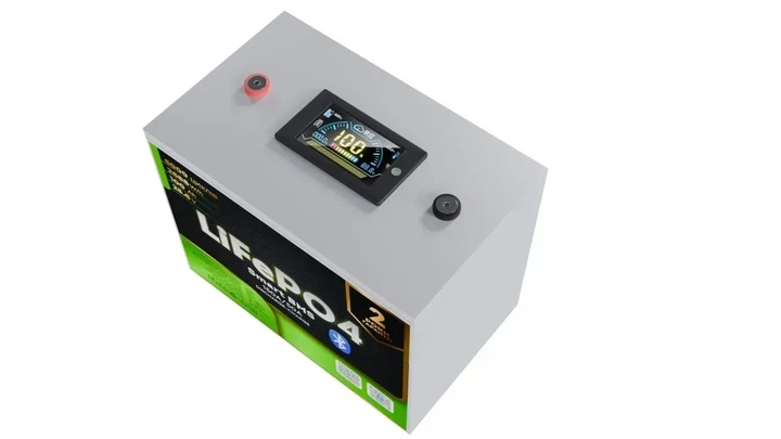 Аккумулятор LiFePO4 KOO 25,6V – 100 Ah (2688Wh) металл LCD (BMS 150A/50А) Smart BT - изображение 3