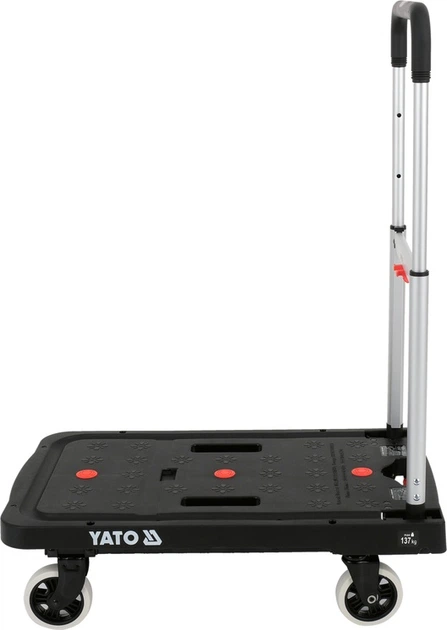 Візок YATO YT-37417 платформа максимальне навантаження 137 кг 67.5 x 41 x 92 см (5906083124662) - зображення 3