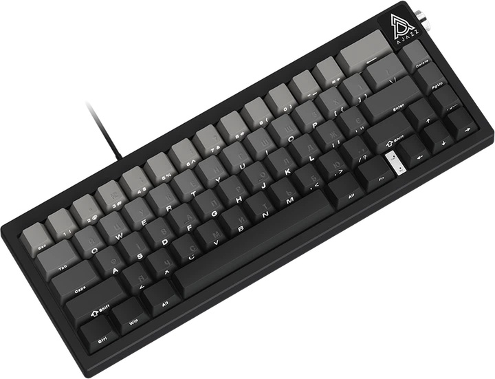 Дротова механічна клавіатура Ajazz AK650 Day Dream switches Gradient Black Grey (AK650-DD-BG) - изображение 5