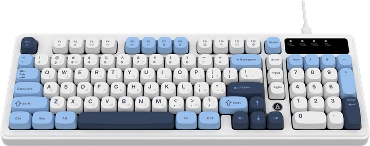 Дротова клавіатура Ajazz AF98 Glacier Blue (AF98-GB) - изображение 4