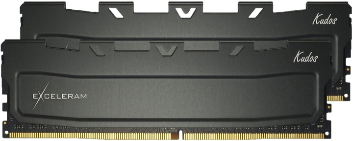Оперативная память eXceleram 32GB (2x16GB) DDR4 3200MHz Black Kudos (EKBLACK4323222XD) - Фото 1 Оперативная память eXceleram 32GB (2x16GB) DDR4 3200MHz Black Kudos (EKBLACK4323222XD) - изображение 1