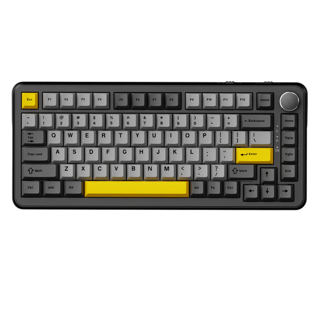 Клавіатура Ajazz AK820 Max Plus RGB Star Late Grey - Фото 1 Клавіатура Ajazz AK820 Max Plus RGB Star Late Grey - зображення 1
