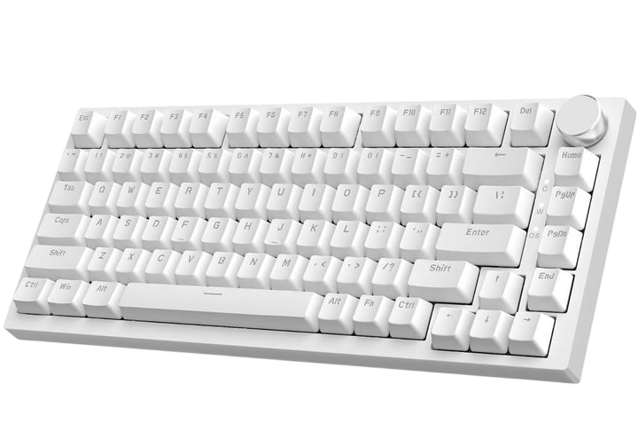 Клавіатура Ajazz AK820 White - Фото 1 Клавіатура Ajazz AK820 White - зображення 1