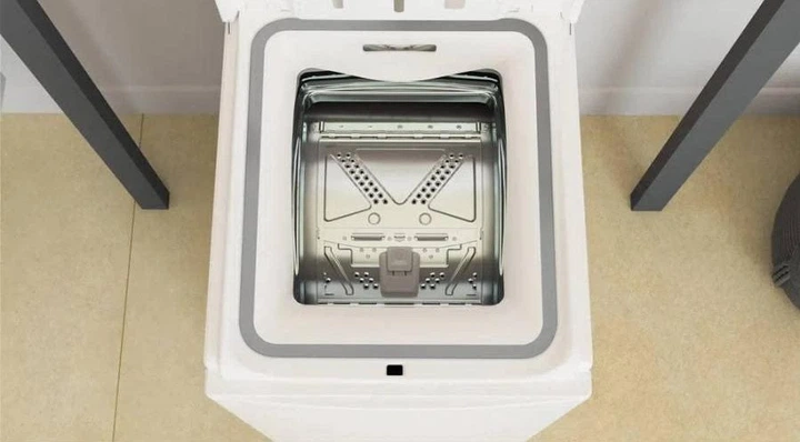 Whirlpool Стиральная машина вертикальная, 6кг, 1000, C, 60см, дисплей, белый - изображение 4