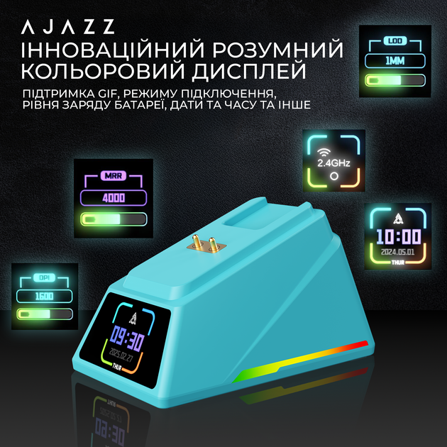Мышка Ajazz AJ159 Apex Blue (AJM159-A-BLUE) 326383 - изображение 8