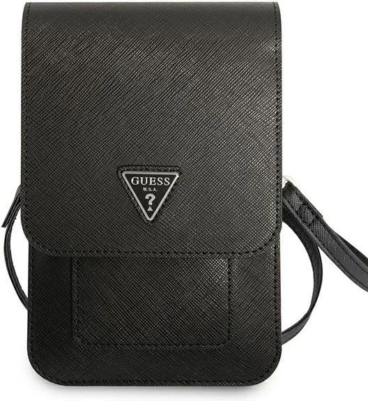 Сумка Guess Saffiano Triangle Black (GUWBSATMBK) - зображення 2