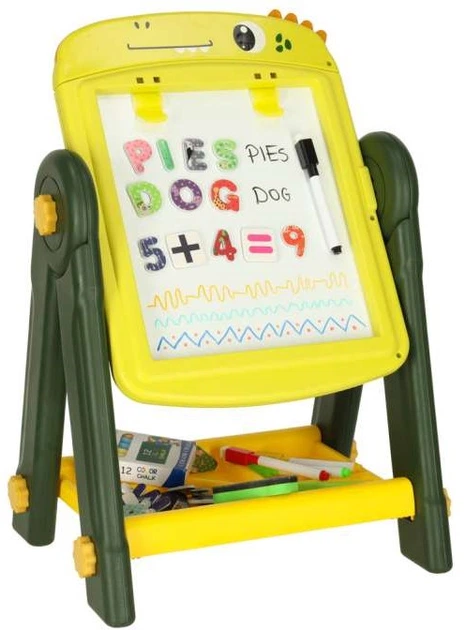 Tablica Kik magnetyczna kredowa suchościeralna dwustronna Dinozaur (KX3272) (5903039763210) - obraz 3