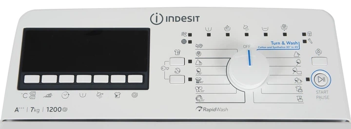 Пральна машина в/з INDESIT BTW E71253P (EU) - Фото 5 Пральна машина в/з INDESIT BTW E71253P (EU) - изображение 5