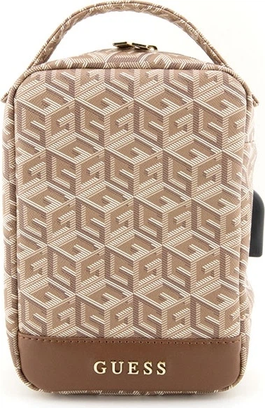 Organizer Guess Bag G Cube Stripe Brown (GUHBHGCFSEW) - obraz 2