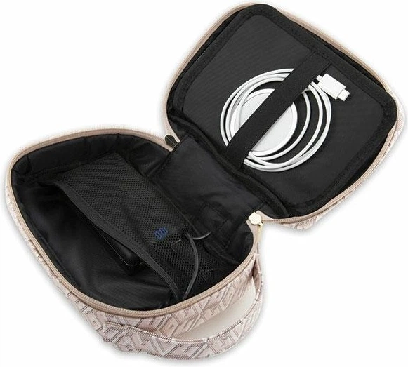 Organizer Guess Bag G Cube Stripe Pink (GUHBHGCFSEP) - obraz 4