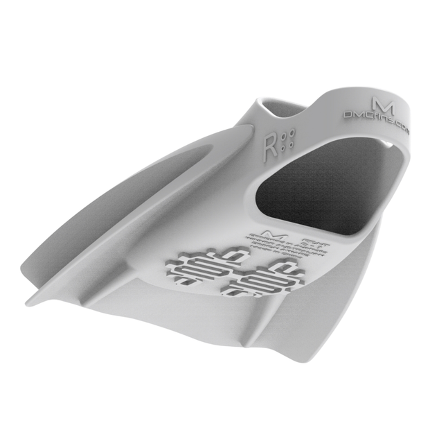 Ласты для плавания короткие с открытой пяткой Speedo DMC Elite FIN (8-00536200008) Белые размер 40-42 (M-L) - изображение 2