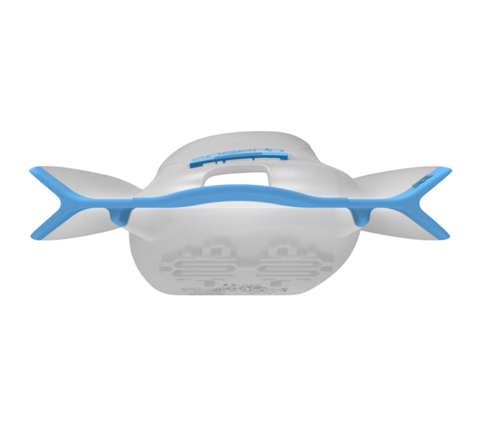 Ласти для плавання короткі із відкритою п'ятою Speedo DMC Elite FIN (8-00536201653) біло-блакитні розмір 39 (M) - Фото 3 Ласти для плавання короткі із відкритою п'ятою Speedo DMC Elite FIN (8-00536201653) біло-блакитні розмір 39 (M) - зображення 3