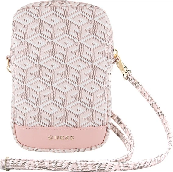 Сумка Guess Zip GCube Bottom Stripe Pink (GUWBZPGCSPGP) - зображення 2