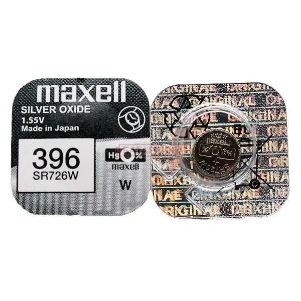 Батарейка в годинник MAXELL SR726SW 396 B1 NEW EUROPE - изображение 2