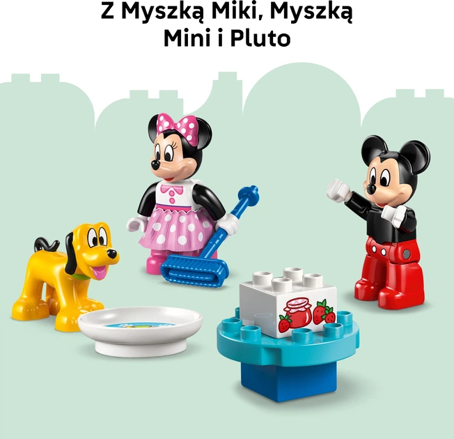 Zestaw klocków LEGO DUPLO Klub Myszki Miki z Minnie i Pluto 87 elementów (10465) - obraz 7