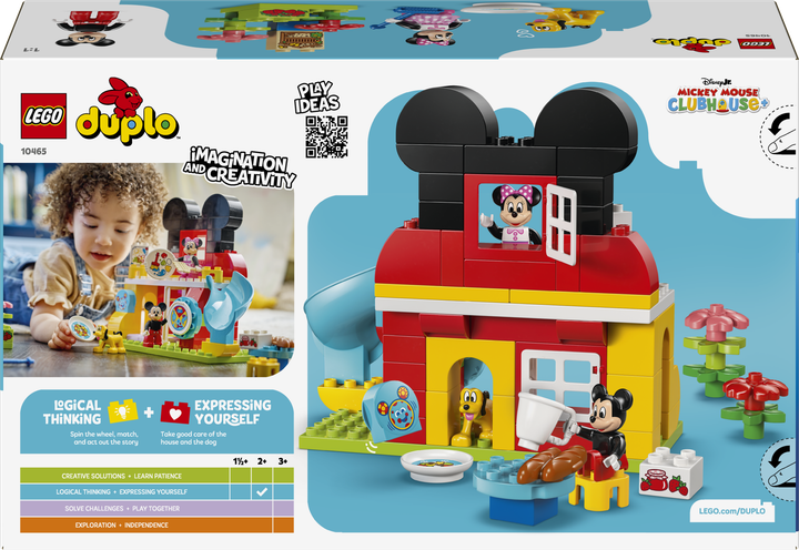 Zestaw klocków LEGO DUPLO Klub Myszki Miki z Minnie i Pluto 87 elementów (10465) - obraz 9