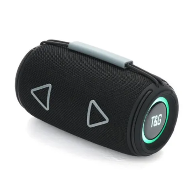 Портативная Bluetooth-колонка T&G TG657 беспроводная переносная колонка с влагозащитой Черный - Фото 1 Портативная Bluetooth-колонка T&G TG657 беспроводная переносная колонка с влагозащитой Черный - изображение 1