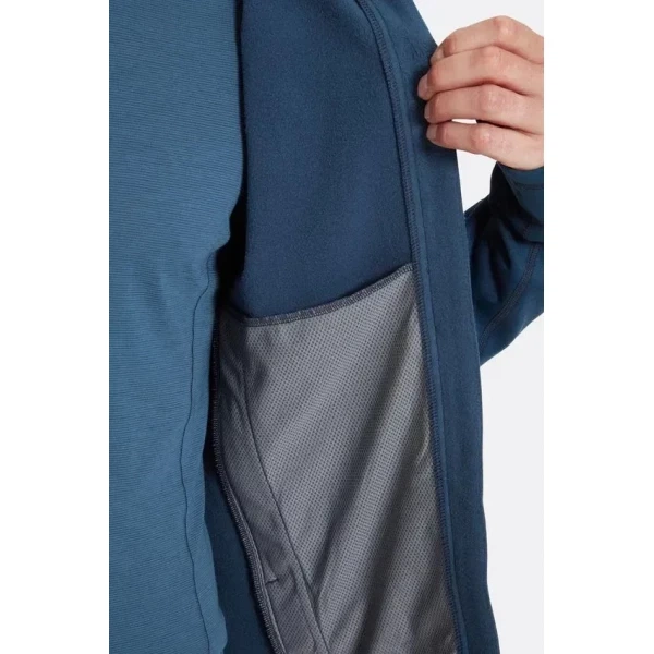 Флисовая кофта Rab Modulus Hoody Blue L (1033-RB QFG-15-TMB-LRG) - изображение 2