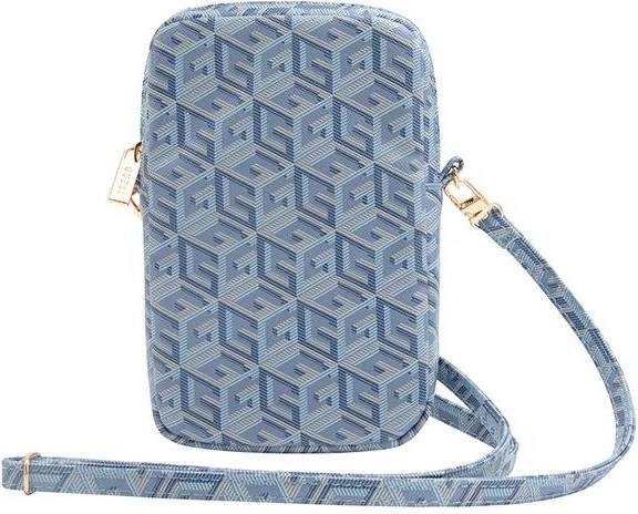 Сумка Guess Zip GCube Bottom Stripe Blue (GUWBZPGCSPGB) - зображення 2