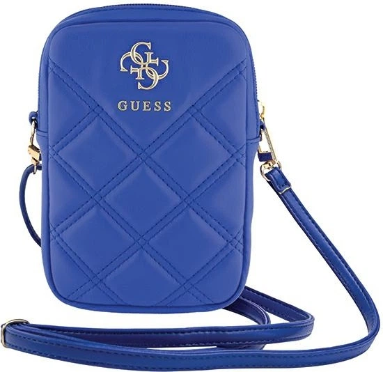 Сумка Guess 4G Quilted Metal Logo Wallet Zipper Pouch Blue (GUWBZPSQSSGB) - зображення 2