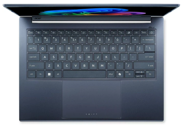 Ноутбук Acer Swift Go 14 AI SFG14-75; Copilot+ PC (NX.JNBEU.004) Blue - зображення 4