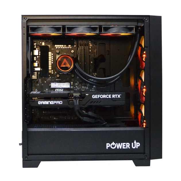 Робоча станція PowerUp Desktop #756 Core Ultra 7 265KF/32GB/SSD 512GB/GeForce RTX 5060Ti 16GB для 3D моделювання відеомонтажу рендерингу для інженерів та архітекторів - зображення 4