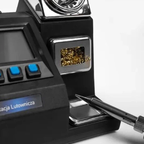 Паяльная станция Hoegert цифровая 60 Вт (HT2C312) - изображение 6