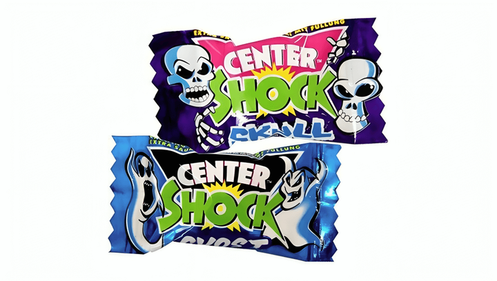 Жувальна Гумка 5шт Center Shock Scary Mix 4g - Фото 3 Жувальна Гумка 5шт Center Shock Scary Mix 4g - зображення 3