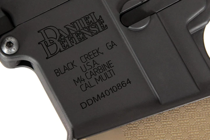 Штурмова гвинтівка Daniel Defense® MK18 SA-E19 EDGE™ HAL 2 ETU Gen. 2 — Chaos Bronze [Specna Arms] - зображення 8