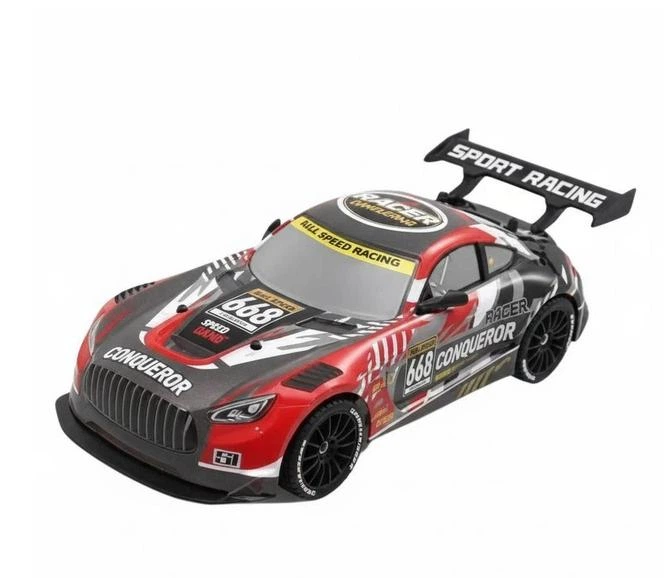 Радіокерована машина дрифт YF 668 RC 3-02 4WD 2 комплекти коліс 7,4V Червоний - изображение 2
