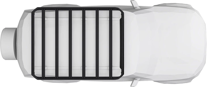 Грузовая платформа Thule Caprock XXL для Jeep Wrangler (JL) 2019→ (TH 611006-9512-9512) - изображение 3