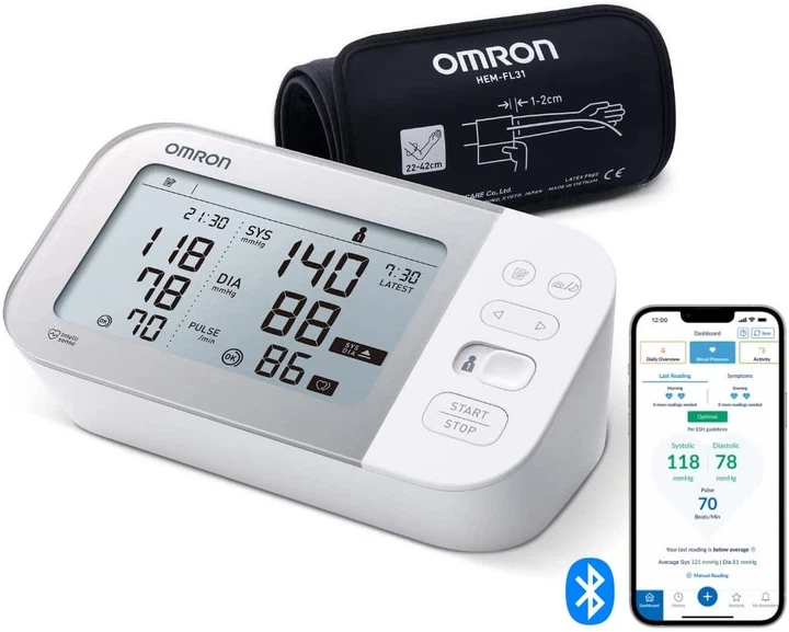 Автоматический тонометр Omron X7 Smart (HEM-7361T-ESL) - изображение 2