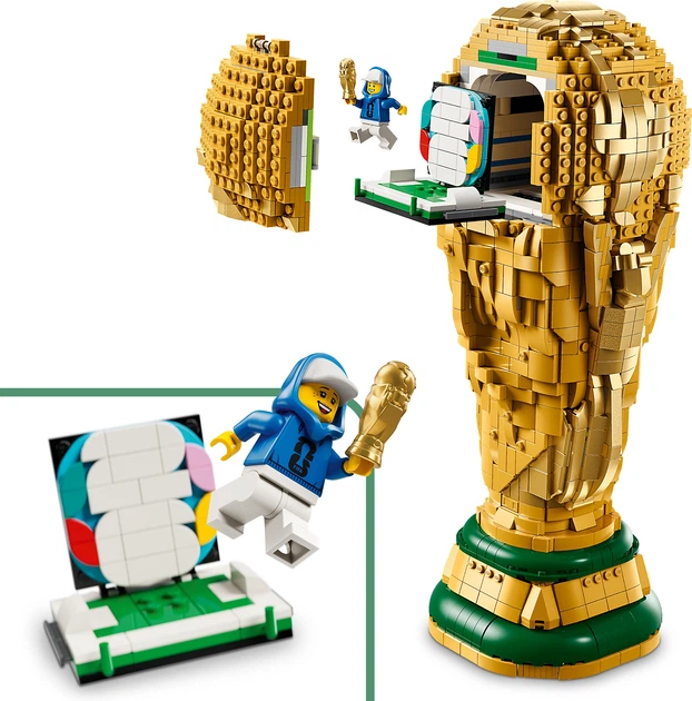 Конструктор LEGO Editions Офіційний трофей чемпіонату світу з футболу FIFA 2842 деталі (43020) - зображення 3