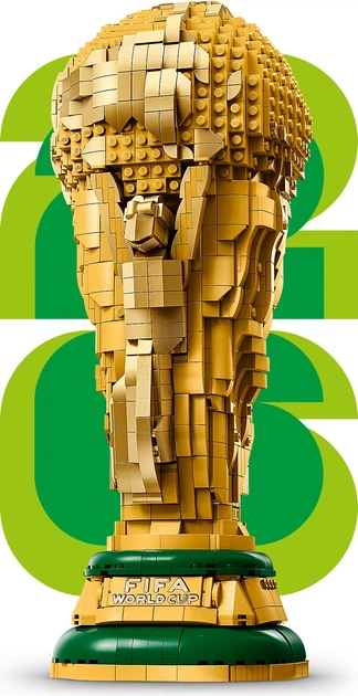 Конструктор LEGO Editions Офіційний трофей чемпіонату світу з футболу FIFA 2842 деталі (43020) - зображення 4